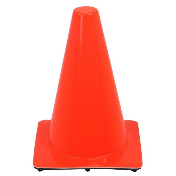 Msa Safety Safety Cone, 12 in H Cone, Orange Cone 10073410